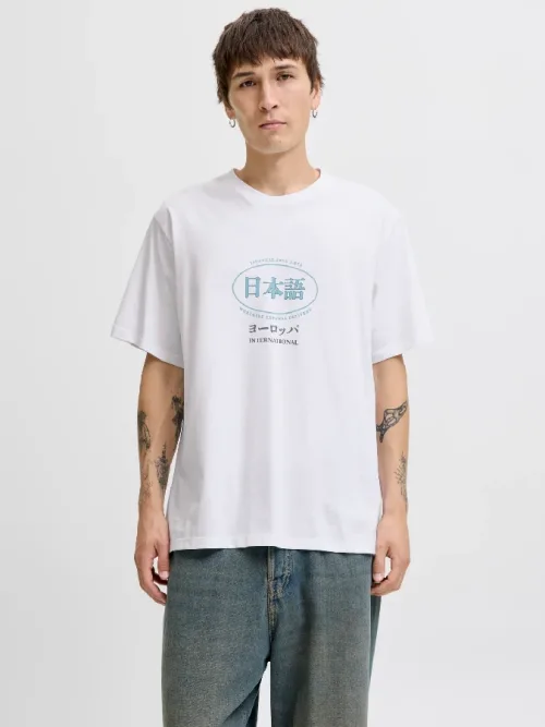 Camiseta Jack&Jones 12283974 Southeast blanco (Bright White)