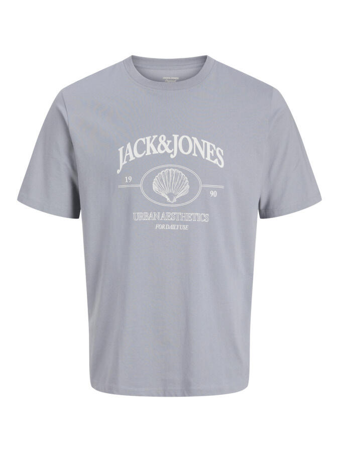Camiseta Jack&Jones Nantucket Graphic 12297895 gris (tradewinds)