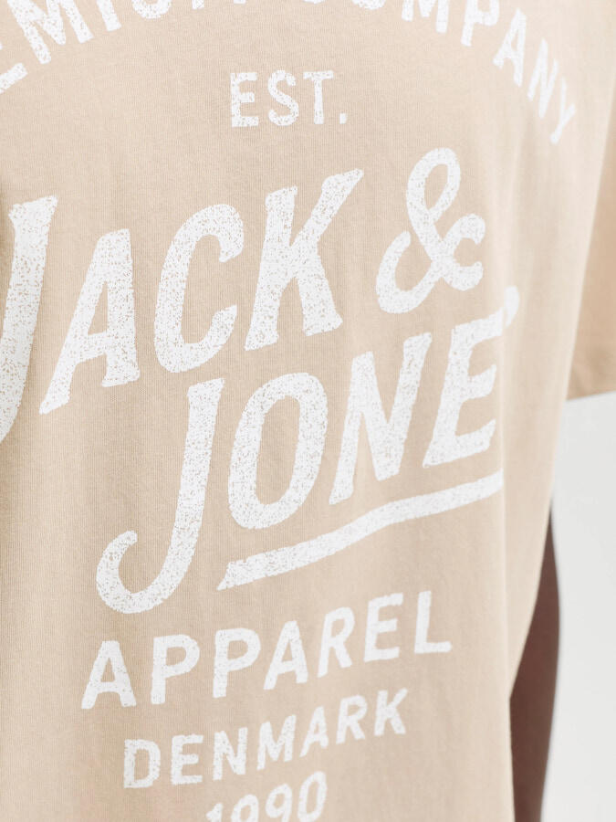 Camiseta Jack&Jones Bluzane 12302467 beige (Humus)