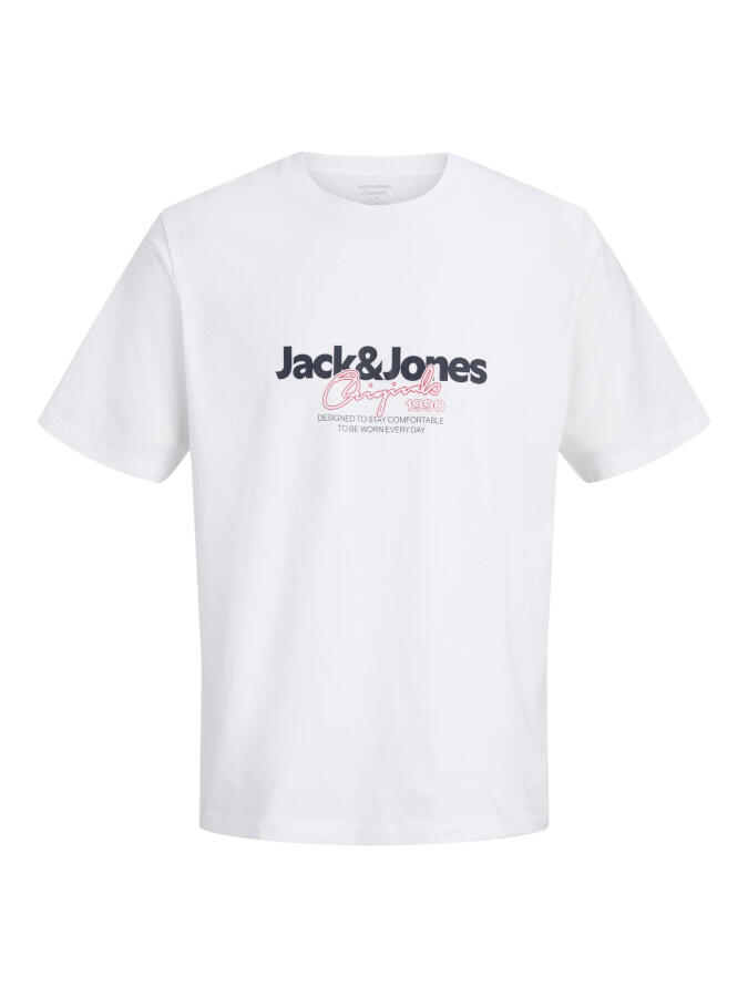 Camiseta Jack&Jones Cassis 12301961 blanco(bright white)