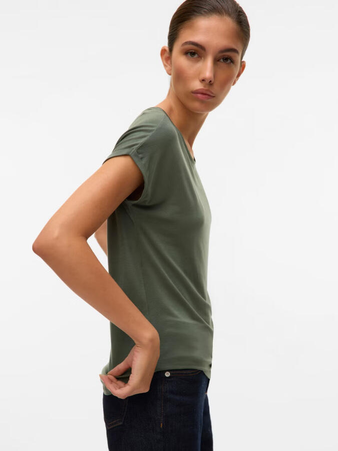 Camiseta VeroModa Ava 10284468 laurel (laurel wreath)