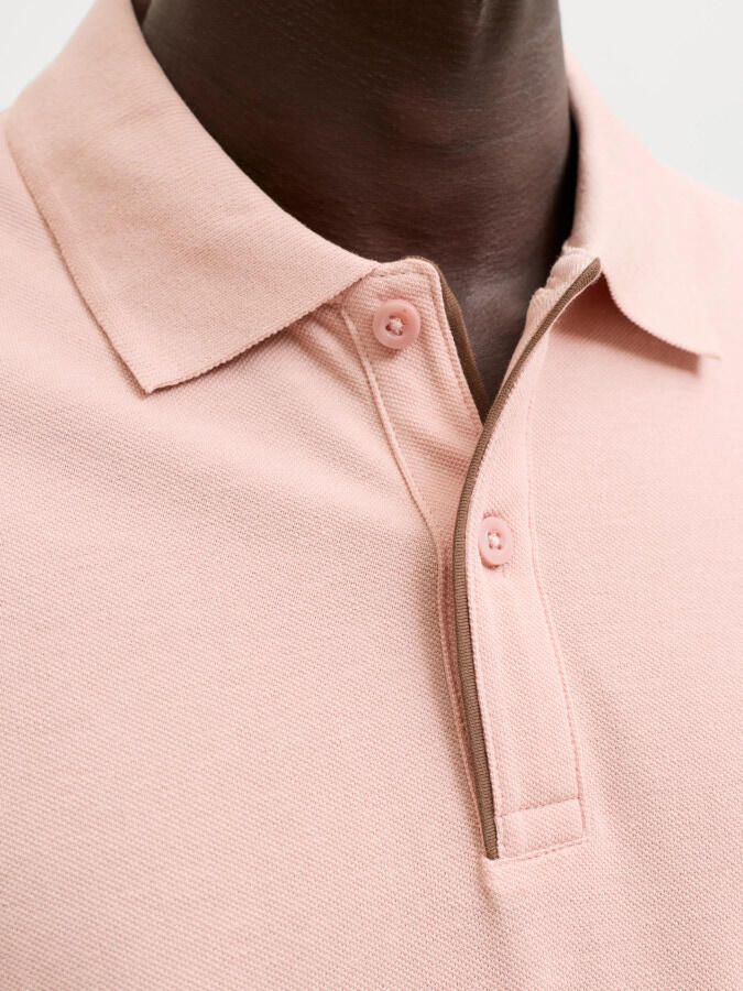 Polo Jack&Jones Blasainz 12237839 teja (Misty Rose)