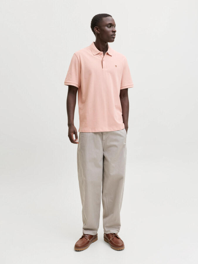 Polo Jack&Jones Blasainz 12237839 teja (Misty Rose)